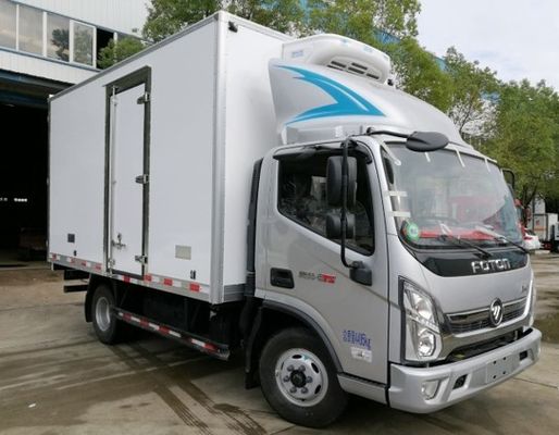 90KM/H Refrigerated Box Truck With Liftgate 26ft Reefer Truck 18 Volume